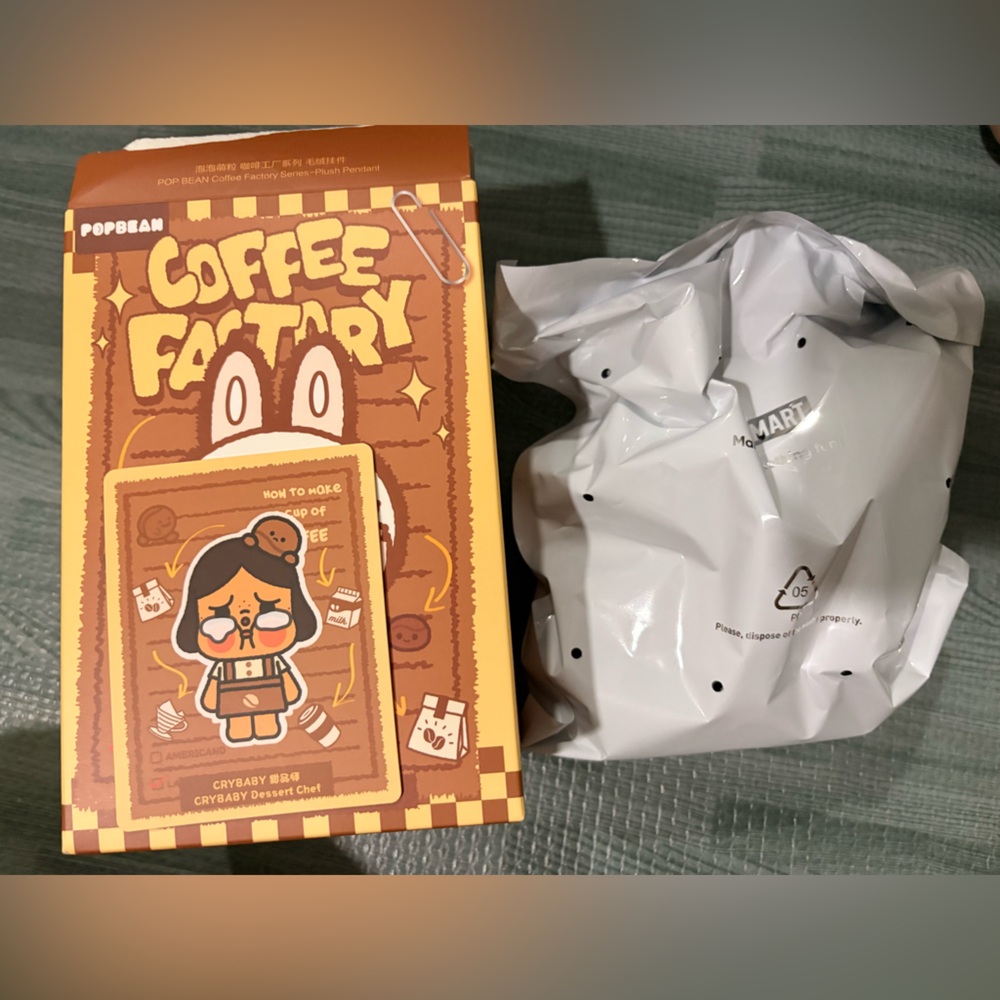POP MART Coffee Factory Series Box-CONFIRMED Crybaby